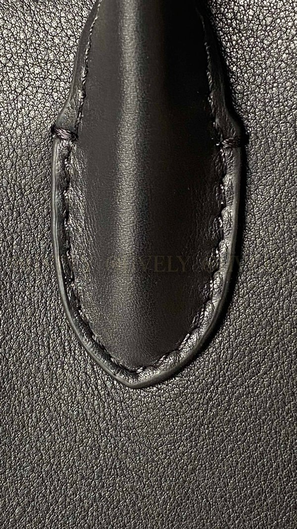 더 로우 말로 12 백 레더 블랙