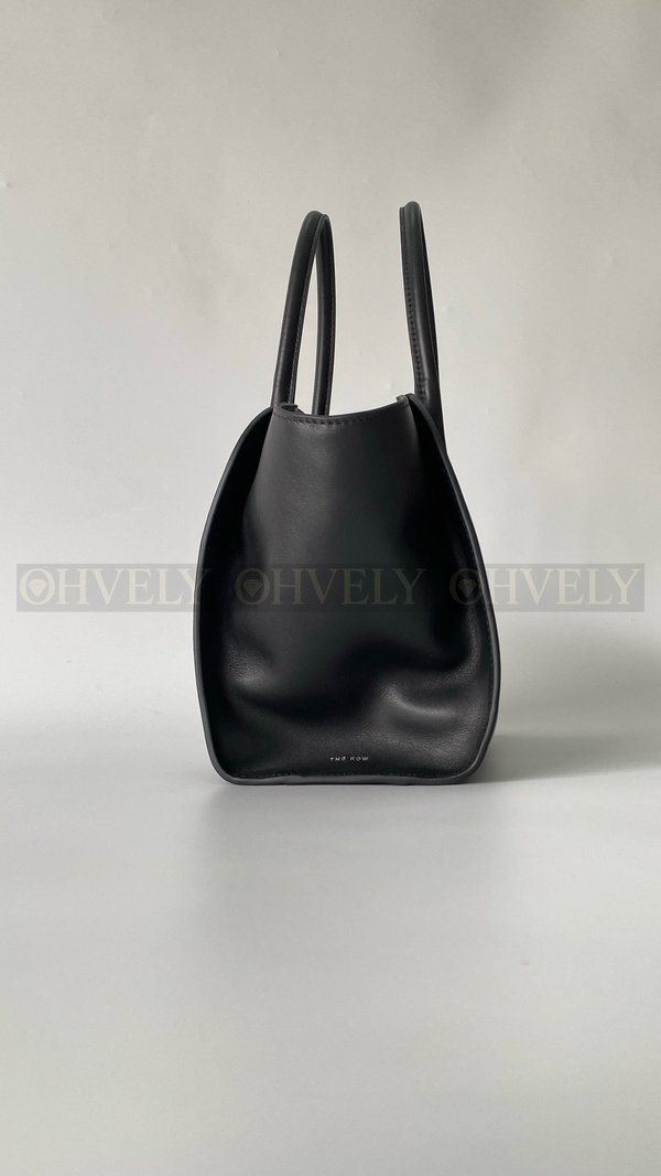 더 로우 말로 12 백 레더 블랙