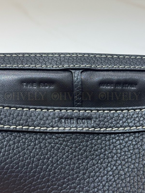 더로우 파크 토트 스티치 가죽 백 미디움