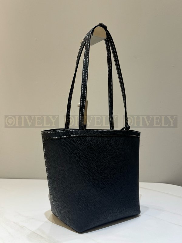 더로우 파크 토트 스티치 가죽 백 미디움