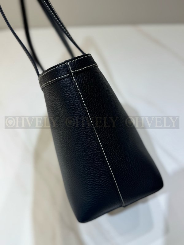 더로우 파크 토트 스티치 가죽 백 미디움