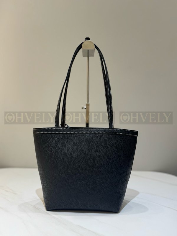 더로우 파크 토트 스티치 가죽 백 미디움