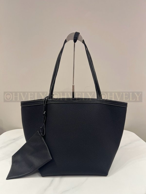 더로우 파크 토트 3 스티치 가죽 백