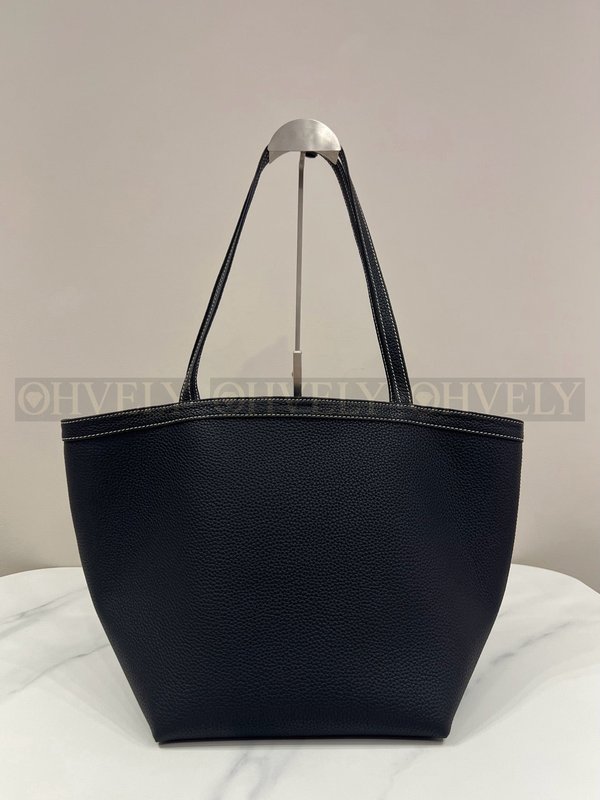 더로우 파크 토트 3 스티치 가죽 백