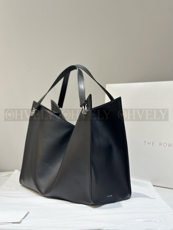 더로우 알렉시아 레더 토트백