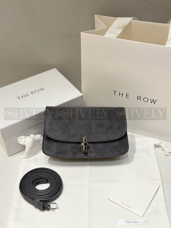 더로우 소피아 스웨이드 크로스바디백