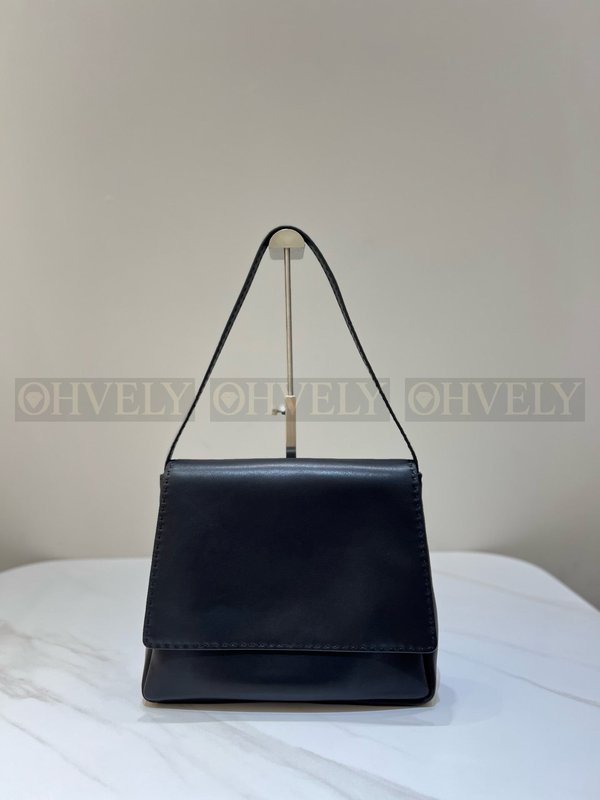 더로우 뉘앙스 레더 숄더백