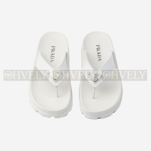 프라다 러버 샌들