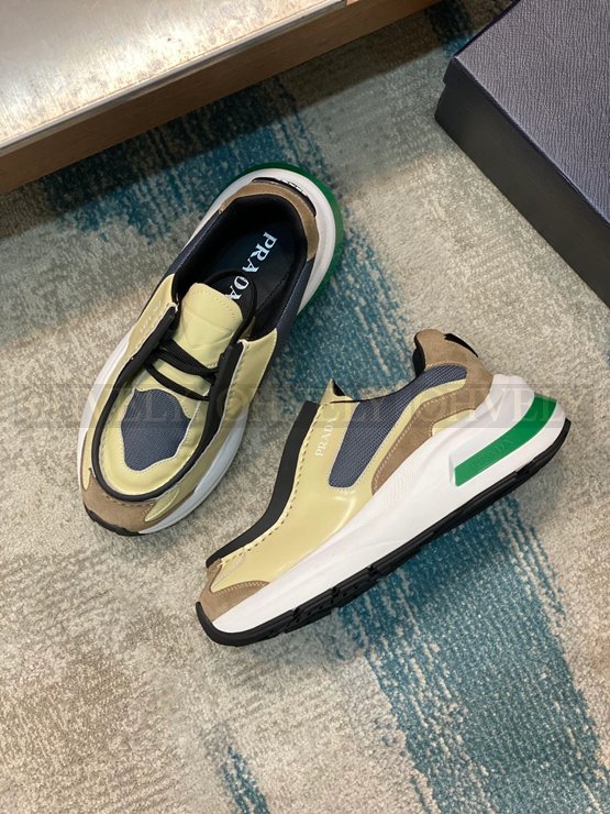 프라다 패널 청키 스니커즈