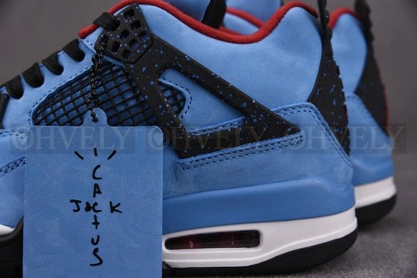 나이키 조던 4 x 트래비스 스캇 레트로 캑터스 잭