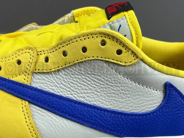 조던 1 x 트래비스 스캇 레트로 로우 OG SP 카나리