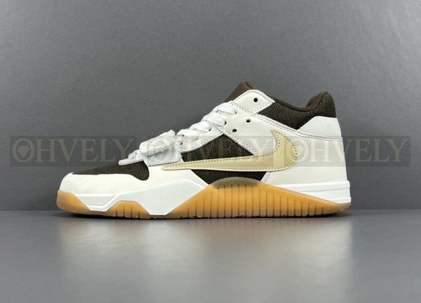 나이키 조던 x 트래비스 스캇 점프맨 잭 TR 세일 앤 다크 모카