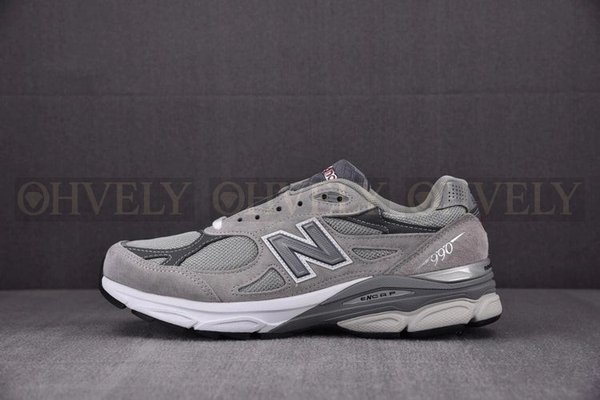 뉴발란스 990v3 메이드 인 USA 그레이 - D 스탠다드