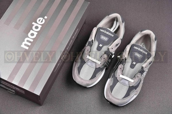 뉴발란스 992 메이드 인 USA 그레이 - D 스탠다드