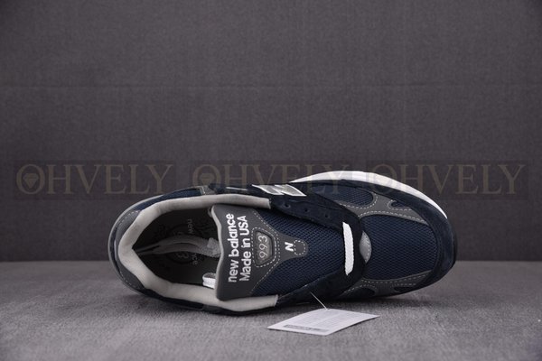 뉴발란스 993 메이드 인 USA 네이비 - D 스탠다드