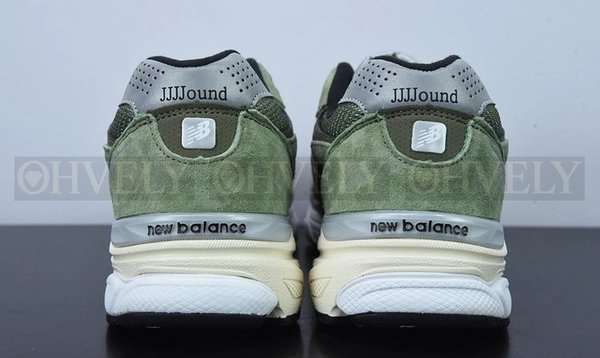 뉴발란스 x JJJ자운드 990v3 올리브
