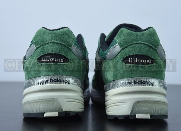 뉴발란스 x JJJ자운드 992 메이드 인 USA 모시 그린