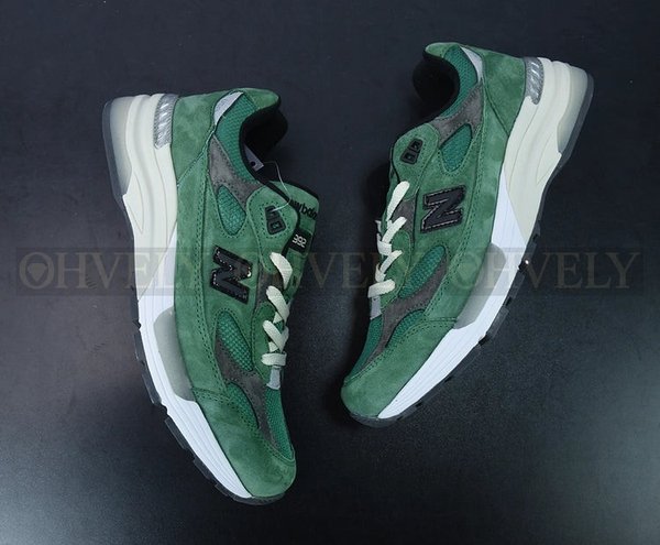 뉴발란스 x JJJ자운드 992 메이드 인 USA 모시 그린