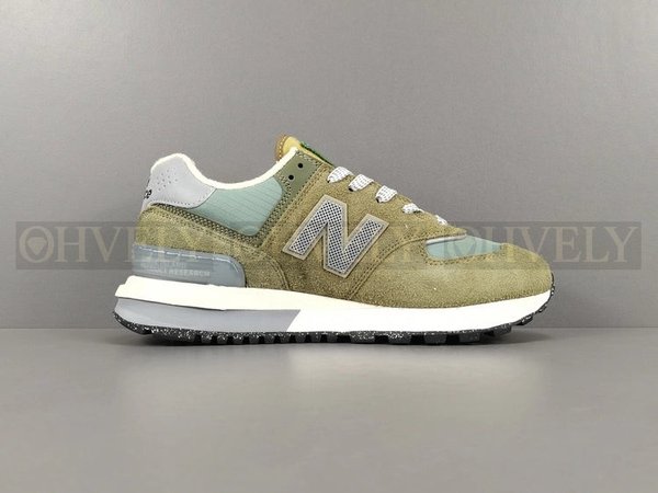 뉴발란스 x 스톤 아일랜드 574 레거시 그린