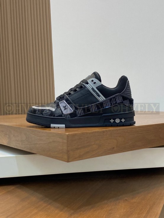 루이비통 트레이너 스니커즈 다미에 블랙