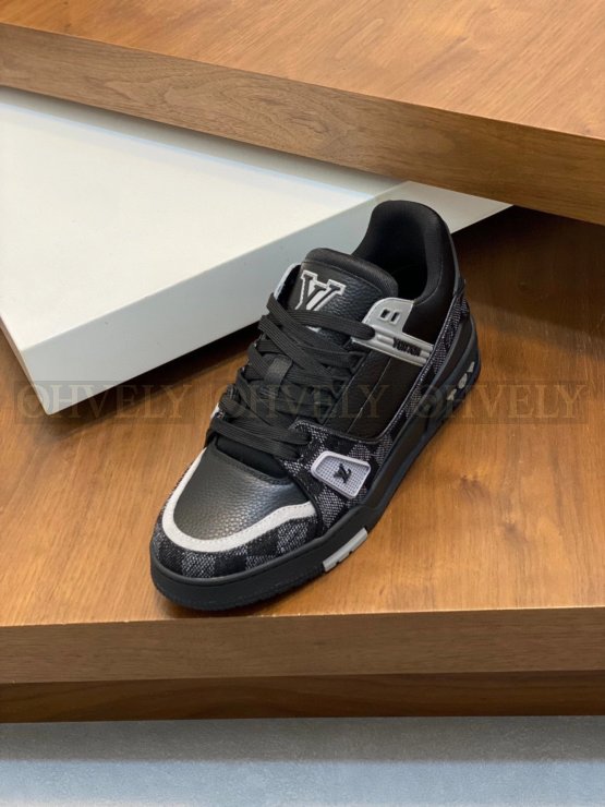 루이비통 트레이너 스니커즈 다미에 블랙