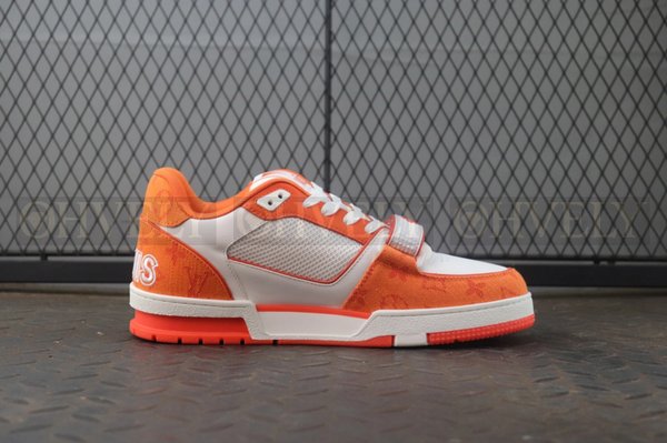 루이비통 LV 트레이너 스니커즈 오렌지