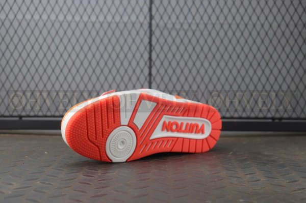 루이비통 LV 트레이너 스니커즈 오렌지