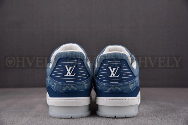 루이비통 LV 트레이너 스니커즈 데님