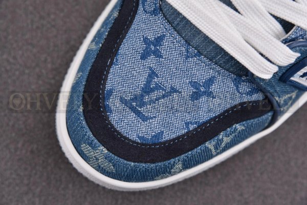 루이비통 LV 트레이너 스니커즈 데님