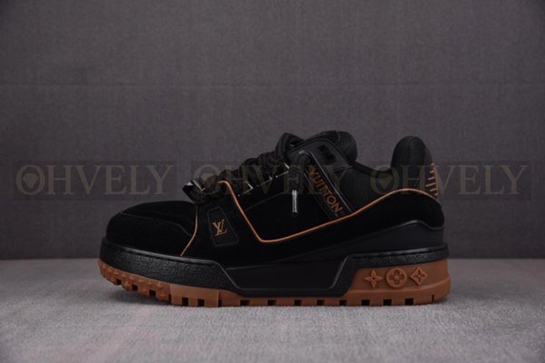 루이비통 LV 트레이너 맥시 스니커즈 스웨이드