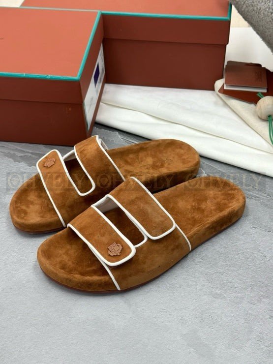 로로피아나 와이키키 슬립온 브라운