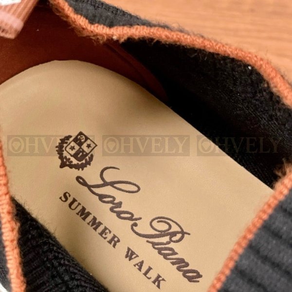 로로피아나 360LP 플렉시 스니커즈 블랙