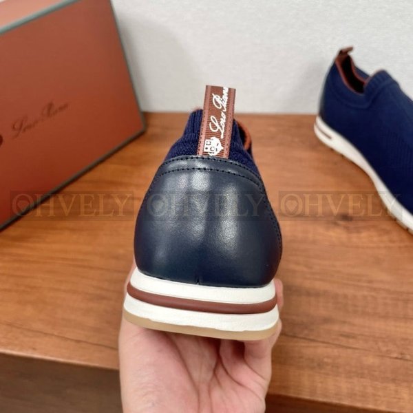 로로피아나 360LP 플렉시 스니커즈 네이비