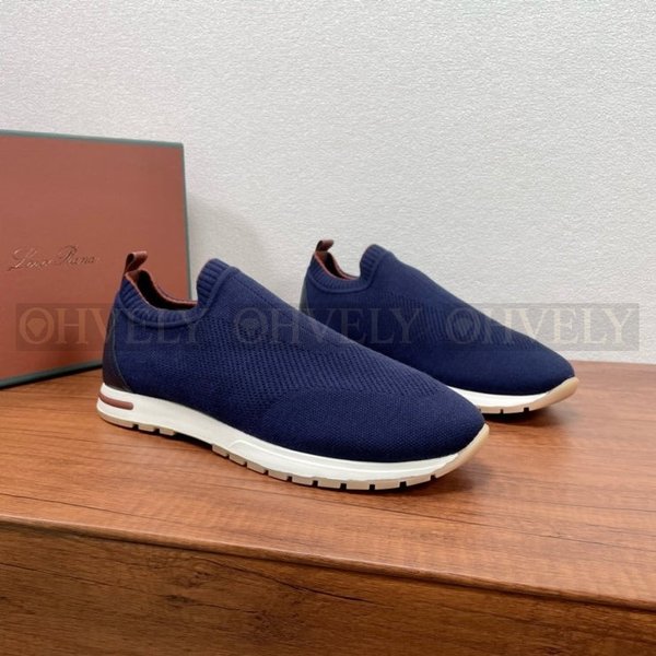 로로피아나 360LP 플렉시 스니커즈 네이비