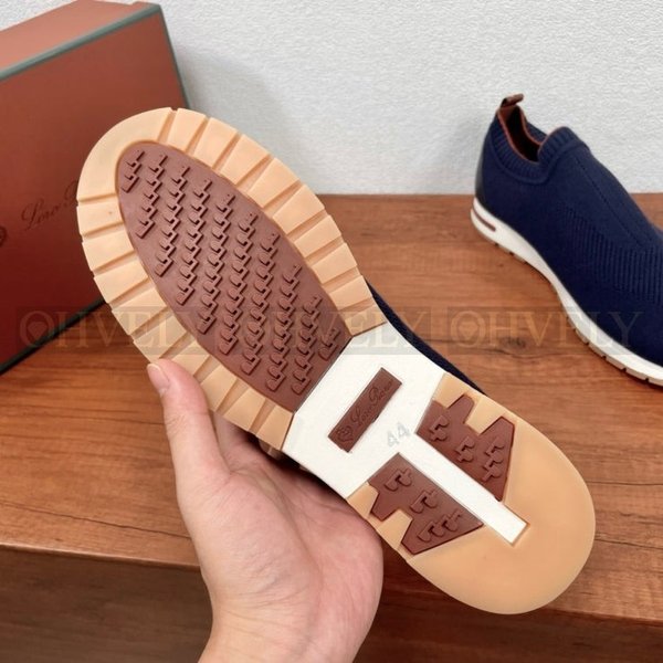 로로피아나 360LP 플렉시 스니커즈 네이비