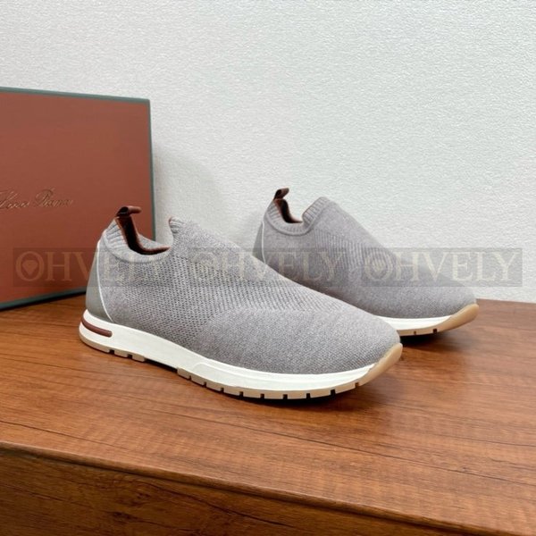 로로피아나 360LP 플렉시 스니커즈 그레이