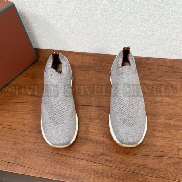 로로피아나 360LP 플렉시 스니커즈 그레이