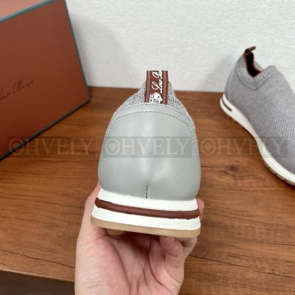 로로피아나 360LP 플렉시 스니커즈 그레이