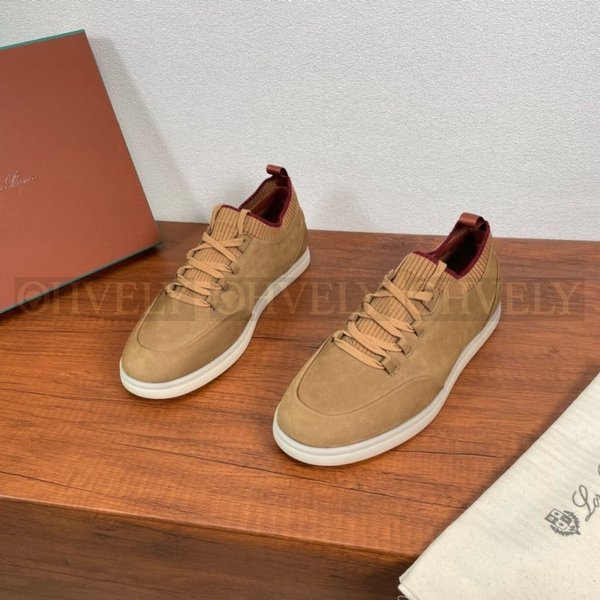 로로피아나 소호 워크 스니커즈 베이지