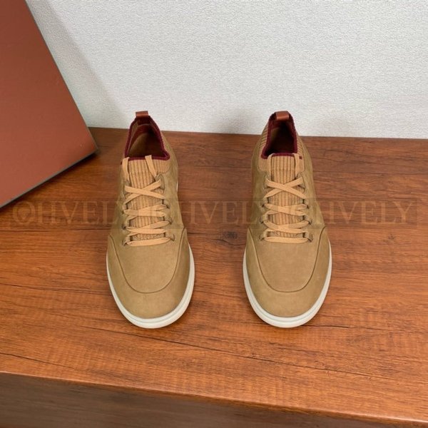 로로피아나 소호 워크 스니커즈 베이지