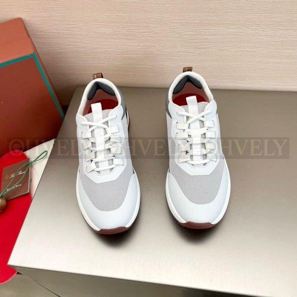 로로피아나 위크앤드 워크 테크니컬 파브릭 포래스트 그레이