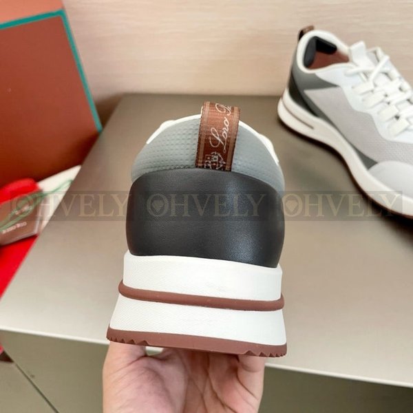 로로피아나 위크앤드 워크 테크니컬 파브릭 포래스트 그레이