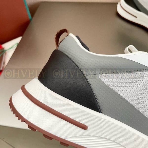 로로피아나 위크앤드 워크 테크니컬 파브릭 포래스트 그레이