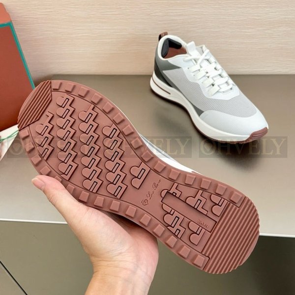 로로피아나 위크앤드 워크 테크니컬 파브릭 포래스트 그레이