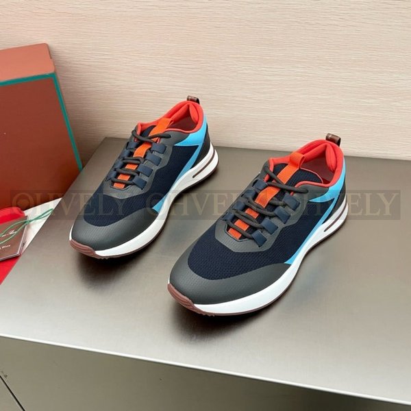 로로피아나 위크앤드 워크 윈드 스니커즈 블루