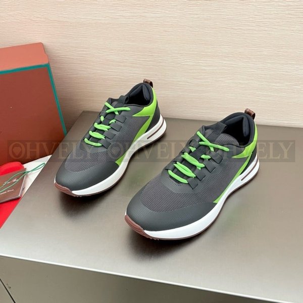 로로피아나 위크앤드 워크 윈드 스니커즈 그린