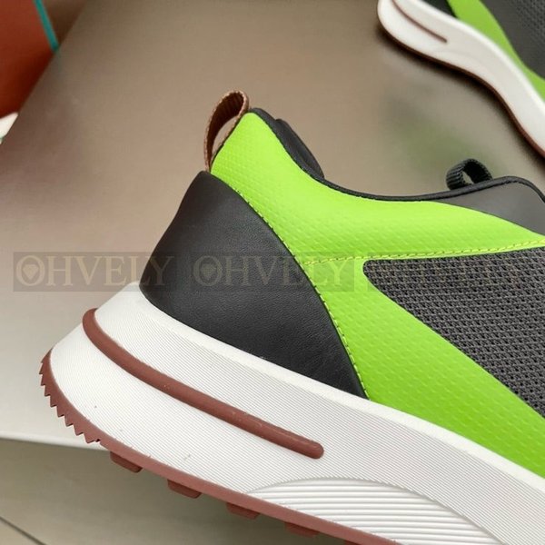 로로피아나 위크앤드 워크 윈드 스니커즈 그린