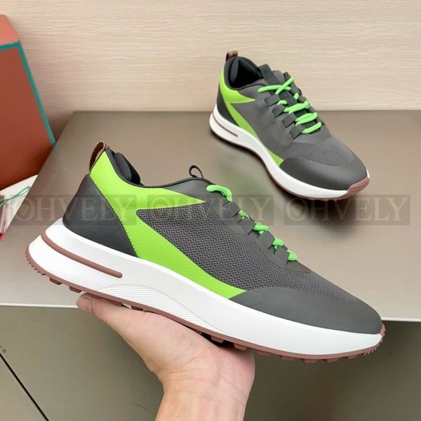 로로피아나 위크앤드 워크 윈드 스니커즈 그린