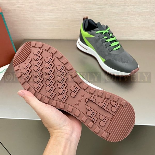 로로피아나 위크앤드 워크 윈드 스니커즈 그린