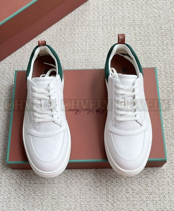 로로피아나 뉴포트 워크 스니커즈 그린